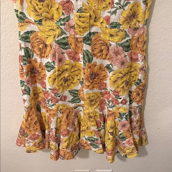 Zimmermann Yellow and Pink Floral Dress - Picture 7 of 8